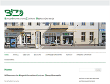 Tablet Screenshot of bizo-berlin.de
